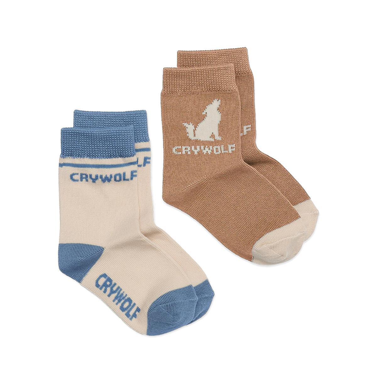 Crywolf Sock 2-Pack Socks 2-7Y